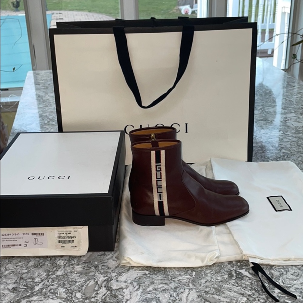 Gucci Cloud Calf Boots